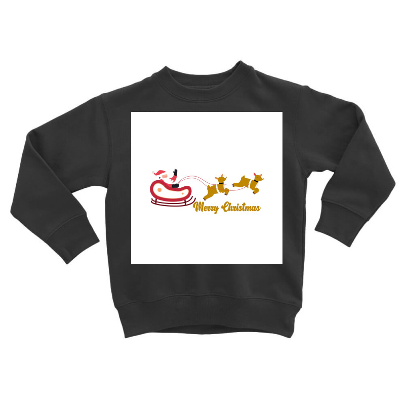 Merry Christmas & Happy New Year Tshirt Toddler Sweatshirt | Artistshot