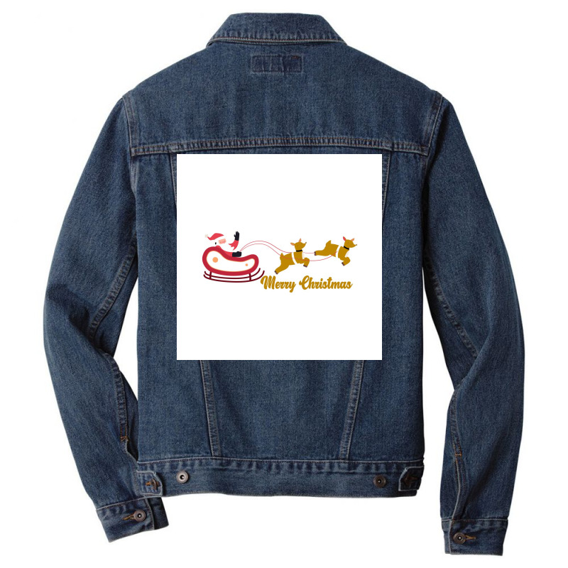 Merry Christmas & Happy New Year Tshirt Men Denim Jacket | Artistshot