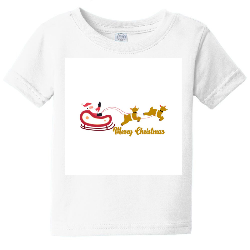 Merry Christmas & Happy New Year Tshirt Baby Tee | Artistshot