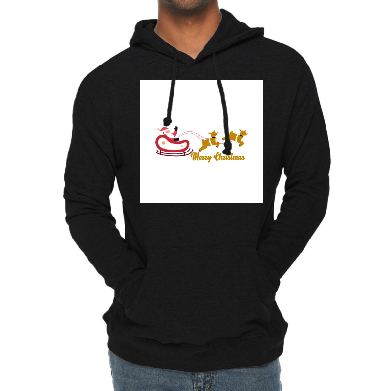 Merry Christmas & Happy New Year Tshirt Lightweight Hoodie | Artistshot