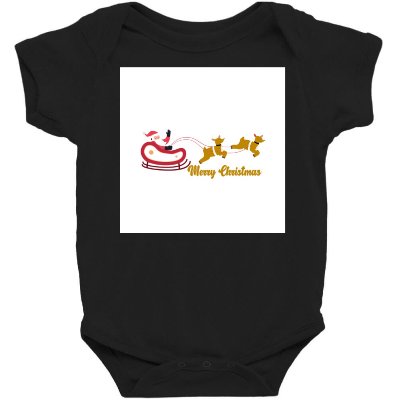 Merry Christmas & Happy New Year Tshirt Baby Bodysuit | Artistshot