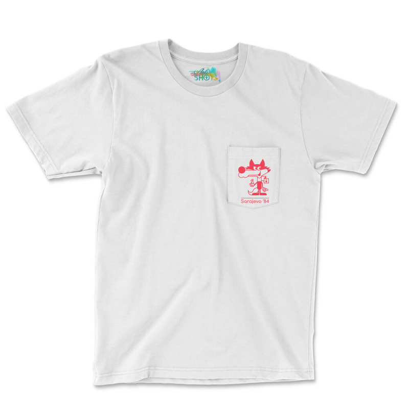 Winter Olympics Sarajevo Pocket T-shirt | Artistshot