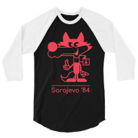 Winter Olympics Sarajevo 3/4 Sleeve Shirt | Artistshot