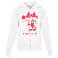 Winter Olympics Sarajevo Youth Zipper Hoodie | Artistshot