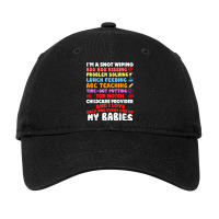 Top Notch Daycare Teacher I Love Each Every One Of My Babies Adjustable Cap | Artistshot