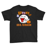 Boo Halloween Costume Spooky Oral Surgeon T Shirt Youth Tee | Artistshot