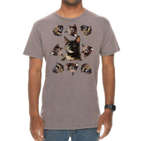 Tortie Cat Tortoiseshell Overload Multi Cat T Shirt Vintage T-shirt | Artistshot