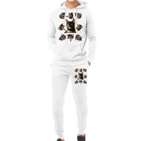 Tortie Cat Tortoiseshell Overload Multi Cat T Shirt Hoodie & Jogger Set | Artistshot