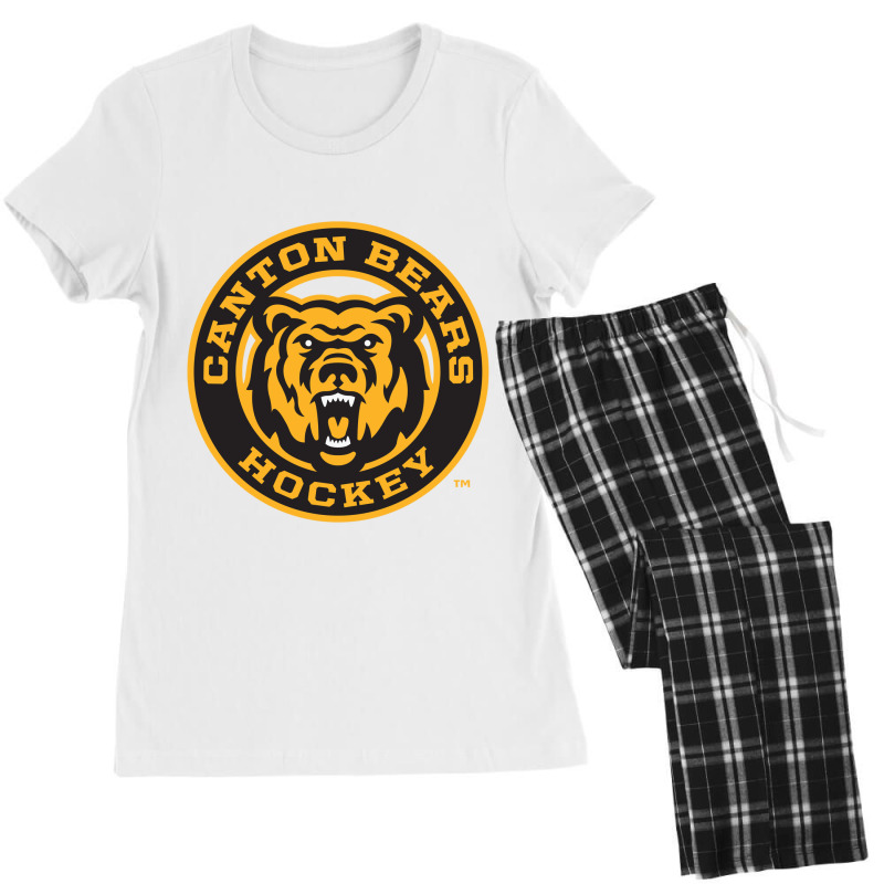 Canton Bears Hockey Women's Pajamas Set | Artistshot