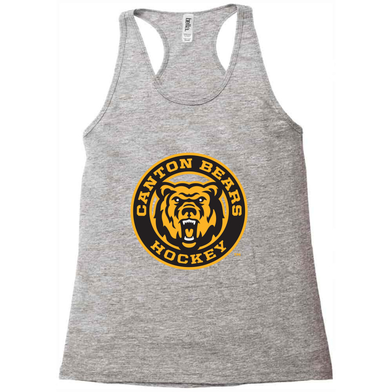 Canton Bears Hockey Racerback Tank | Artistshot