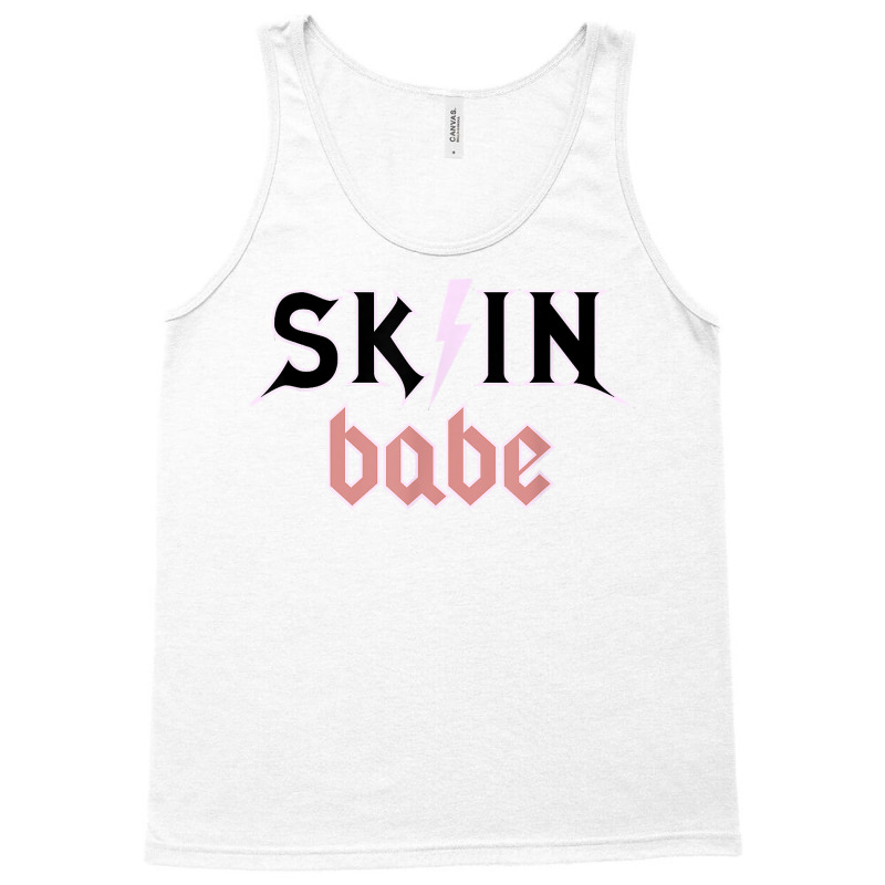 Skin Babe Skincare Lover Skin Esthetician Skin Specialist T Shirt Tank Top | Artistshot