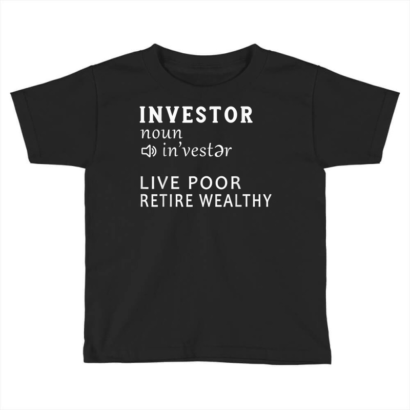 Candlestick Stocks Gifts For Traders Trading Investor Market T Shirt Toddler T-shirt by uekirstockpg | Artistshot