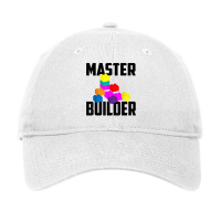 Master Builder  Cute Master Block Builder Bricks Gift T Shirt Adjustable Cap | Artistshot