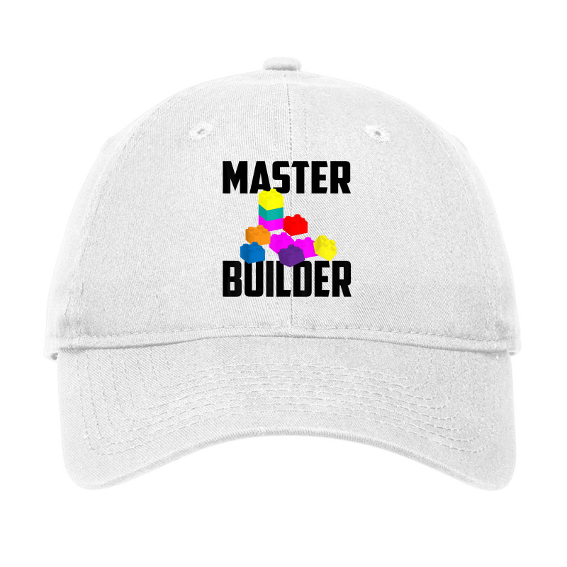 Master Builder  Cute Master Block Builder Bricks Gift T Shirt Adjustable Cap | Artistshot