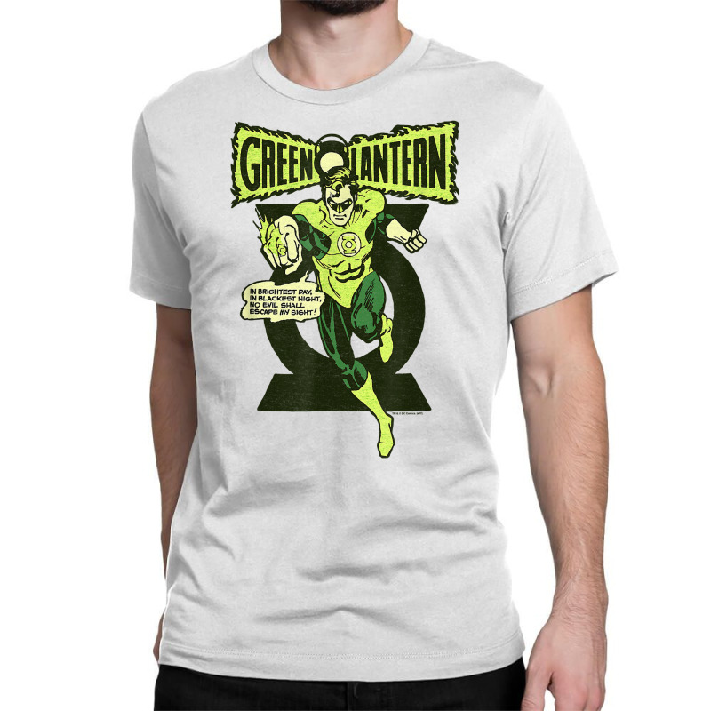 Green Lantern Retro Oath T Shirt Classic T-shirt | Artistshot