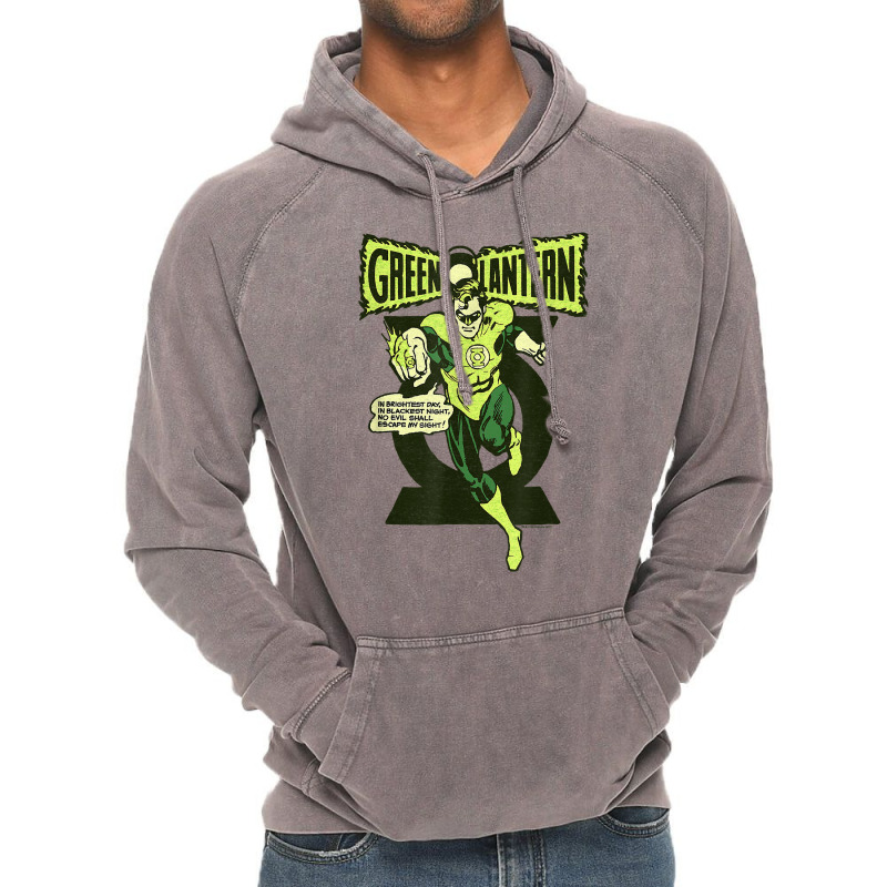 Green Lantern Retro Oath T Shirt Vintage Hoodie | Artistshot