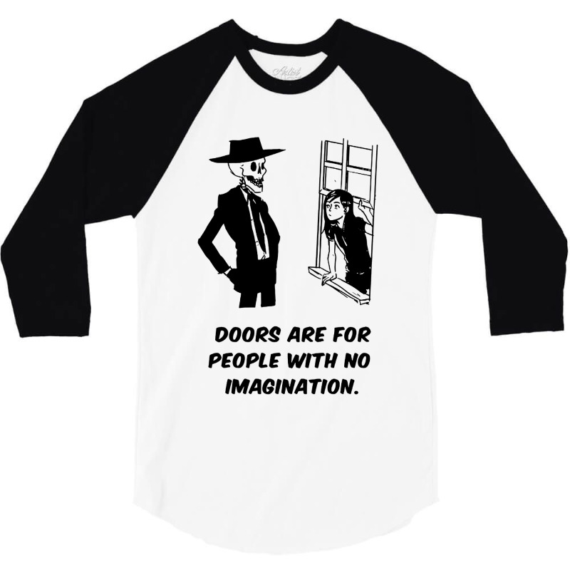 Skulduggery Pleasant Fanart 3/4 Sleeve Shirt by Gendakanz | Artistshot