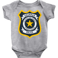 Grammar Police Funny Sarcastic Quotes T Shirt Baby Bodysuit | Artistshot