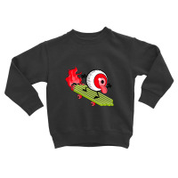 Skaters Eye Toddler Sweatshirt | Artistshot