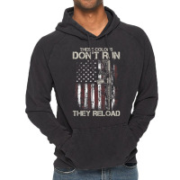 Gun American Flag Colors Don't Run They Reload (on Back) T Shirt Vintage Hoodie | Artistshot