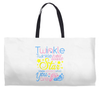 Twinkle.little.star Uncle Wonders What You Are Gender Reveal T Shirt Weekender Totes | Artistshot