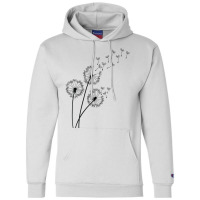 Mood Classy Dandelion Blowing Away In Wind Into The Sky T Shirt Champion Hoodie | Artistshot