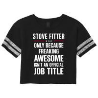 Gift For Freaking Awesome Stove Fitter Scorecard Crop Tee | Artistshot