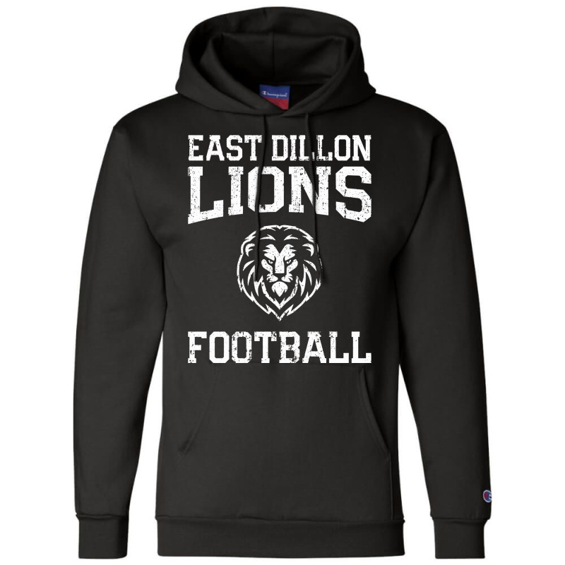 East Dillon Lions Football Champion Hoodie | Artistshot