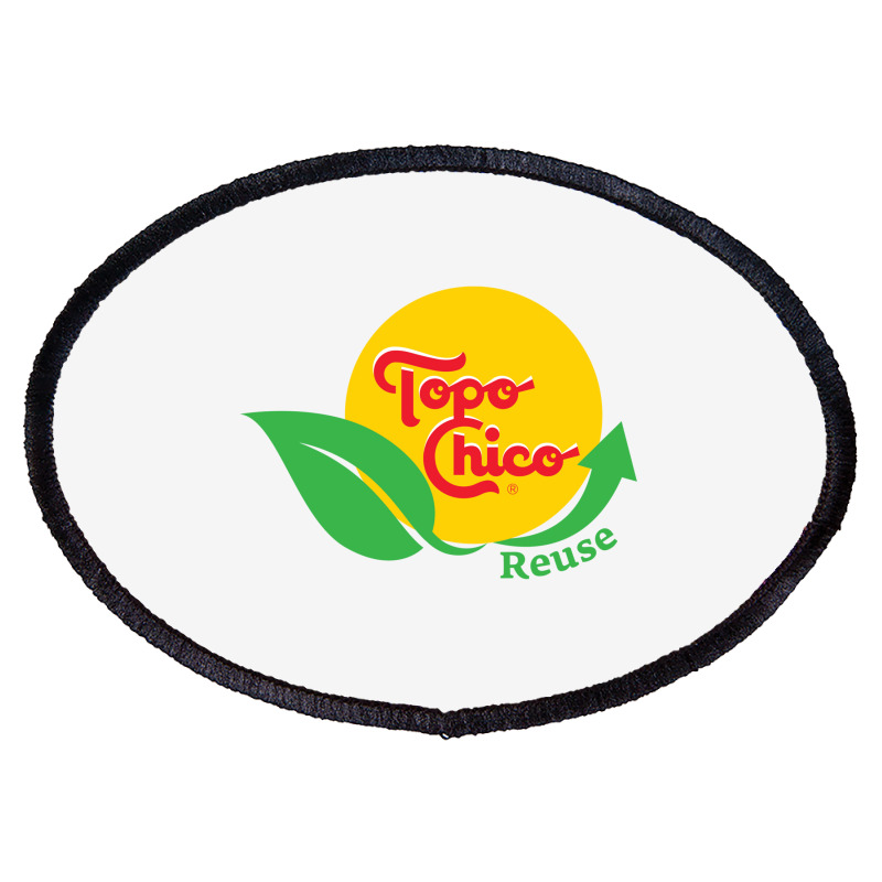 Topo Chico Oval Patch. By Artistshot