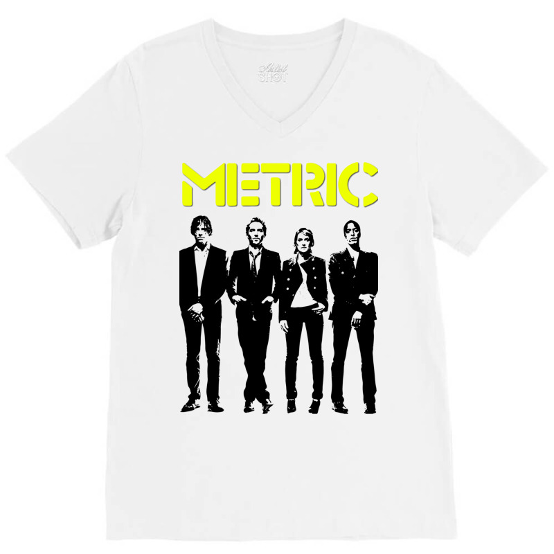 Metric V-neck Tee | Artistshot