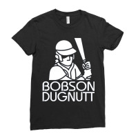 Fighting Baseball Bobson Dugnutt Ladies Fitted T-shirt | Artistshot