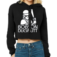 Fighting Baseball Bobson Dugnutt Cropped Hoodie | Artistshot