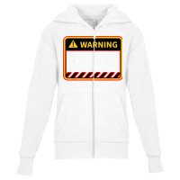 Warning Contains Facts May Find Offensive Humor T Shirt Youth Zipper Hoodie | Artistshot