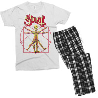 Ghost – Red Popestar Man Tank Top Men's T-shirt Pajama Set | Artistshot