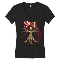 Ghost – Red Popestar Man Tank Top Women's V-neck T-shirt | Artistshot