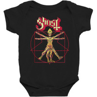 Ghost – Red Popestar Man Tank Top Baby Bodysuit | Artistshot