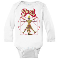 Ghost – Red Popestar Man Tank Top Long Sleeve Baby Bodysuit | Artistshot