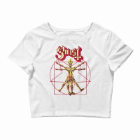 Ghost – Red Popestar Man Tank Top Crop Top | Artistshot