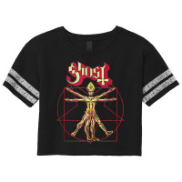 Ghost – Red Popestar Man Tank Top Scorecard Crop Tee | Artistshot