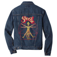 Ghost – Red Popestar Man T Shirt Men Denim Jacket | Artistshot