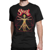 Ghost – Red Popestar Man T Shirt Classic T-shirt | Artistshot