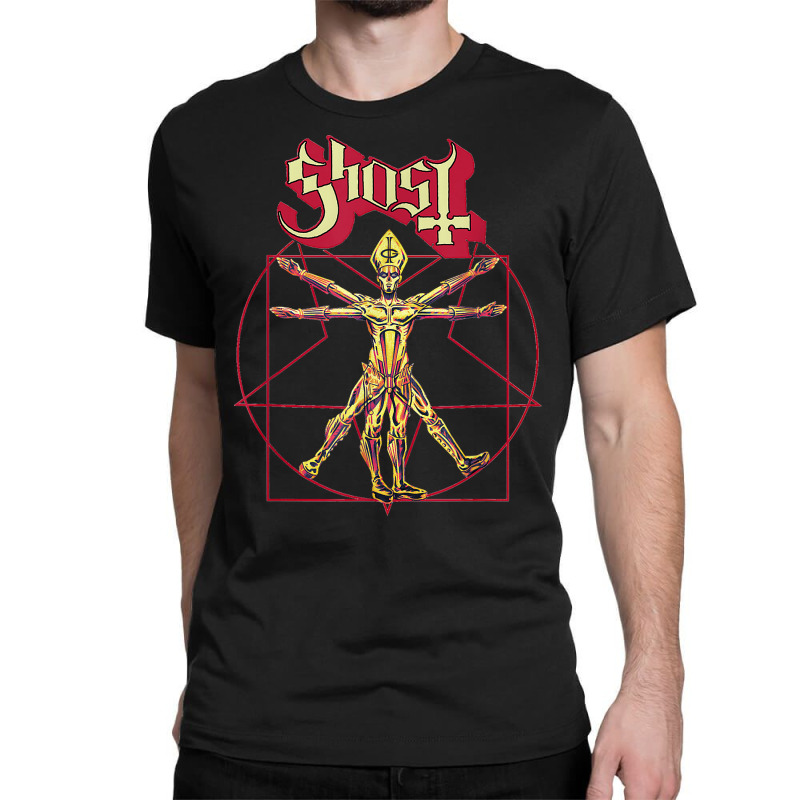 Ghost – Red Popestar Man T Shirt Classic T-shirt by fallenafsericebe | Artistshot