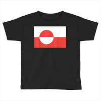 Flag Of Greenland T Shirt Tee Tees T Shirt Tshirt Toddler T-shirt | Artistshot