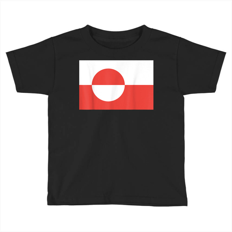 Flag Of Greenland T Shirt Tee Tees T Shirt Tshirt Toddler T-shirt | Artistshot