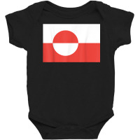 Flag Of Greenland T Shirt Tee Tees T Shirt Tshirt Baby Bodysuit | Artistshot