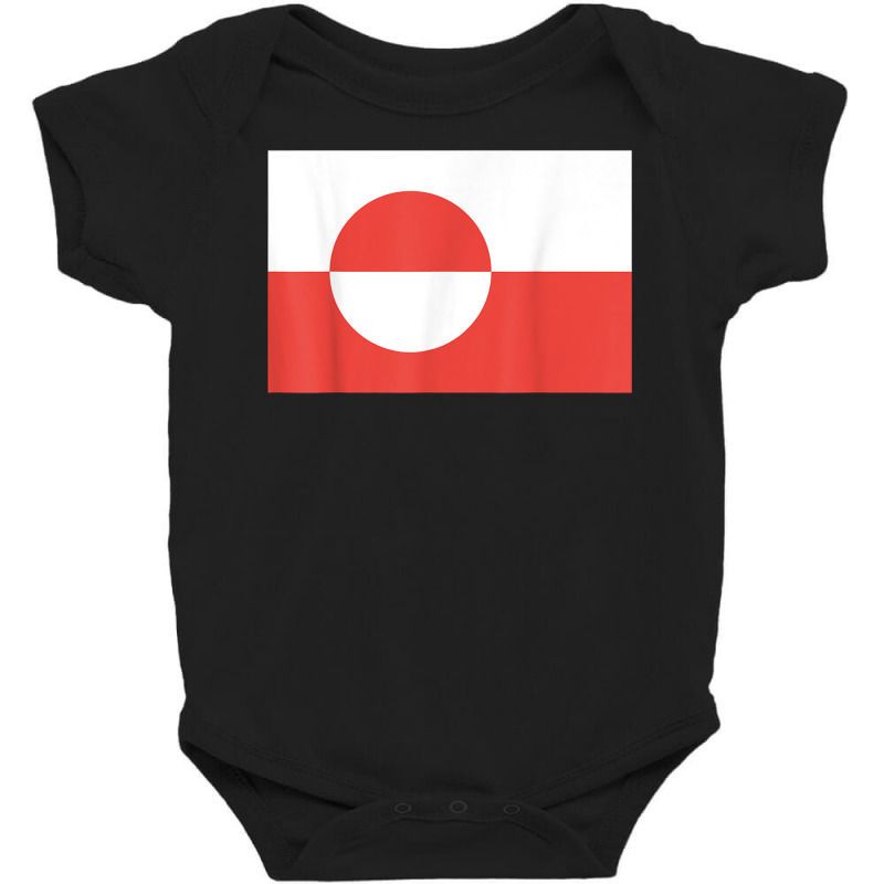 Flag Of Greenland T Shirt Tee Tees T Shirt Tshirt Baby Bodysuit | Artistshot