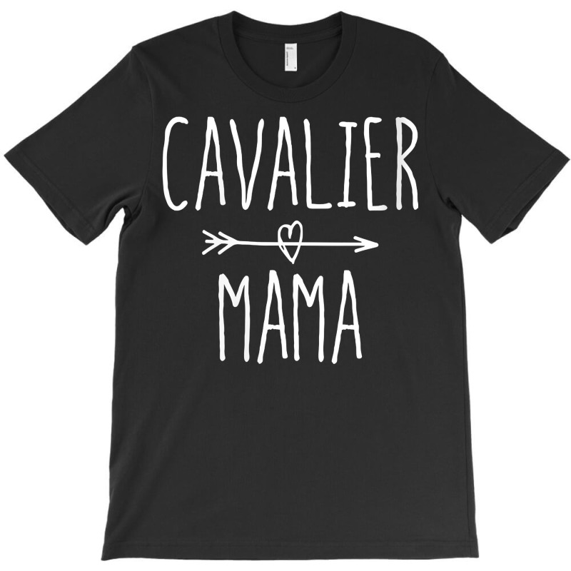 Womens Cavalier King Charles Spaniel Mom Gift Cute Cavalier Mama V Nec T-shirt | Artistshot