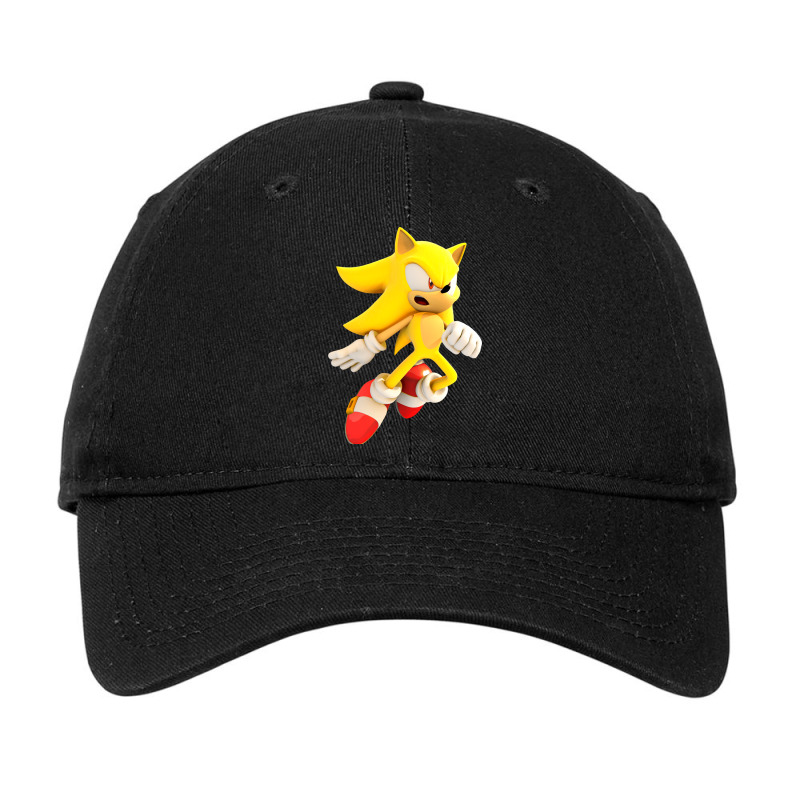 Yellow Hedgehog Jumps Aside Adjustable Cap by BobbieJLopez | Artistshot