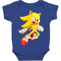 Yellow Hedgehog Jumps Aside Baby Bodysuit | Artistshot