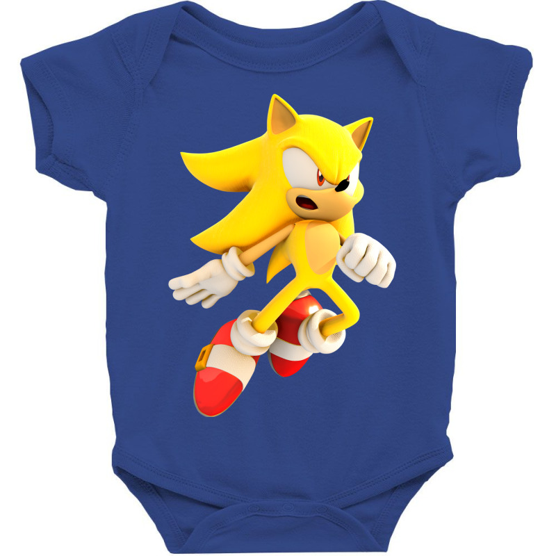 Yellow Hedgehog Jumps Aside Baby Bodysuit by BobbieJLopez | Artistshot